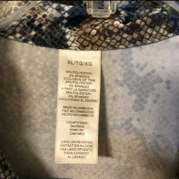 🖤🤎 Belted Snakeskin Dress Black/Grey/Tan - Picture 5 of 5